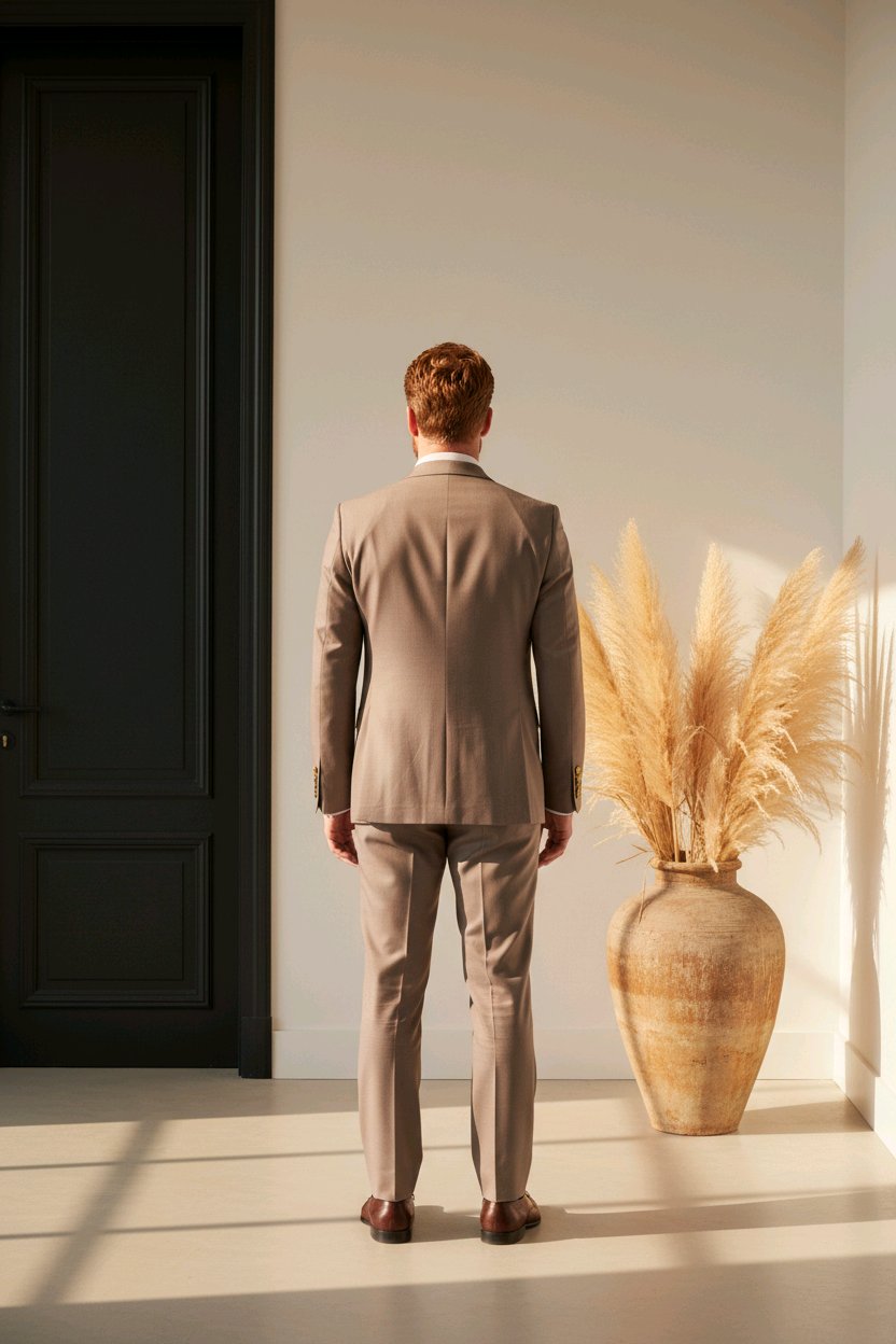 Costumes Croisés  6 boutons  Pour Hommes  chic  et  elegant
