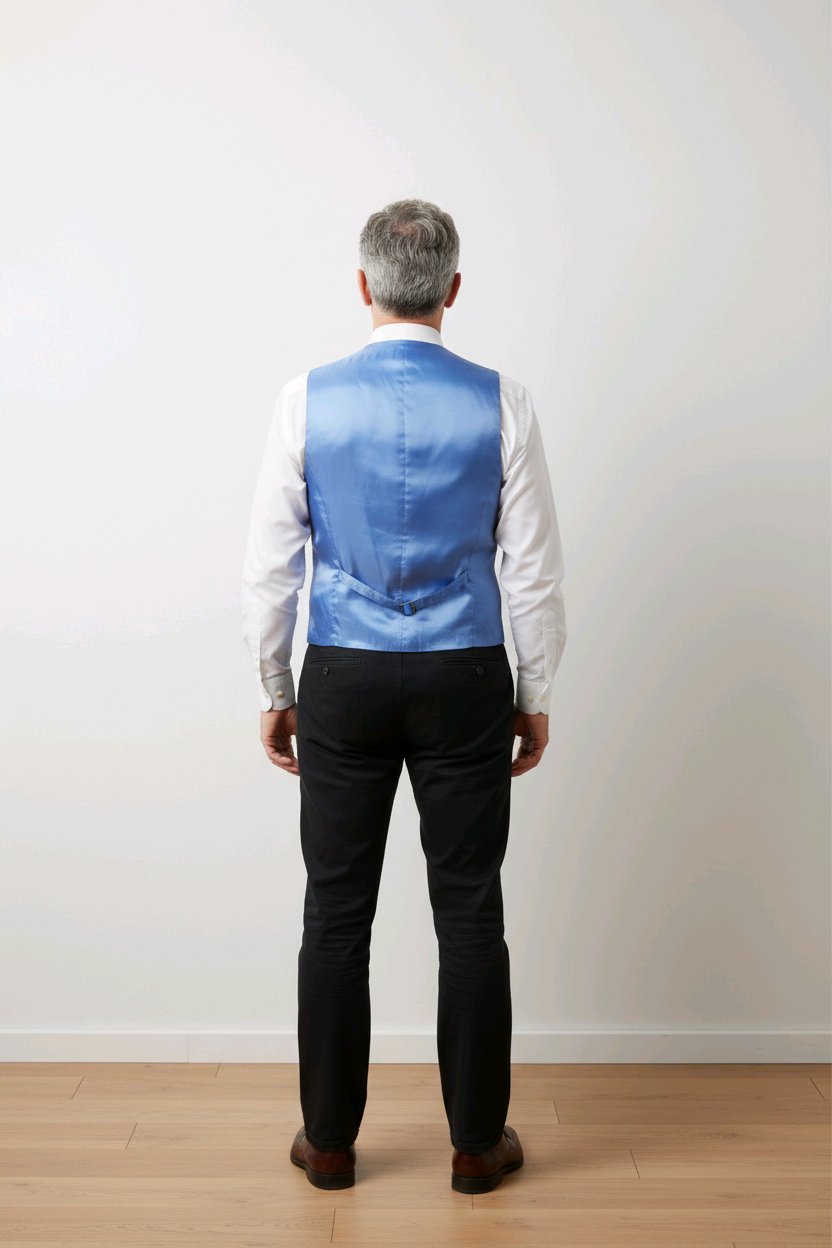 Gilet  droit  Pour  hommes  chic et  elegant