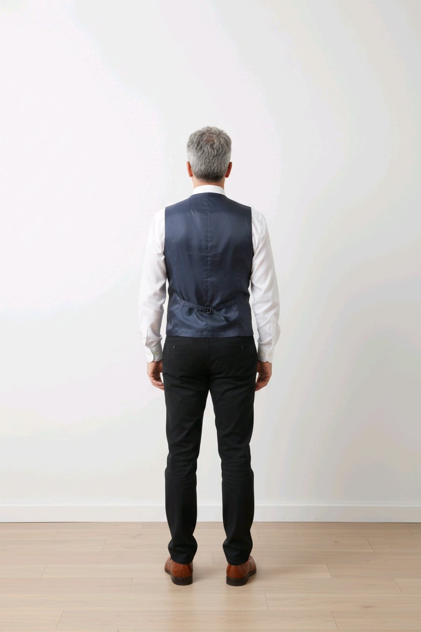 Gilets  Croisés. 6  Boutons  Pour Hommes  chic  et  elegant