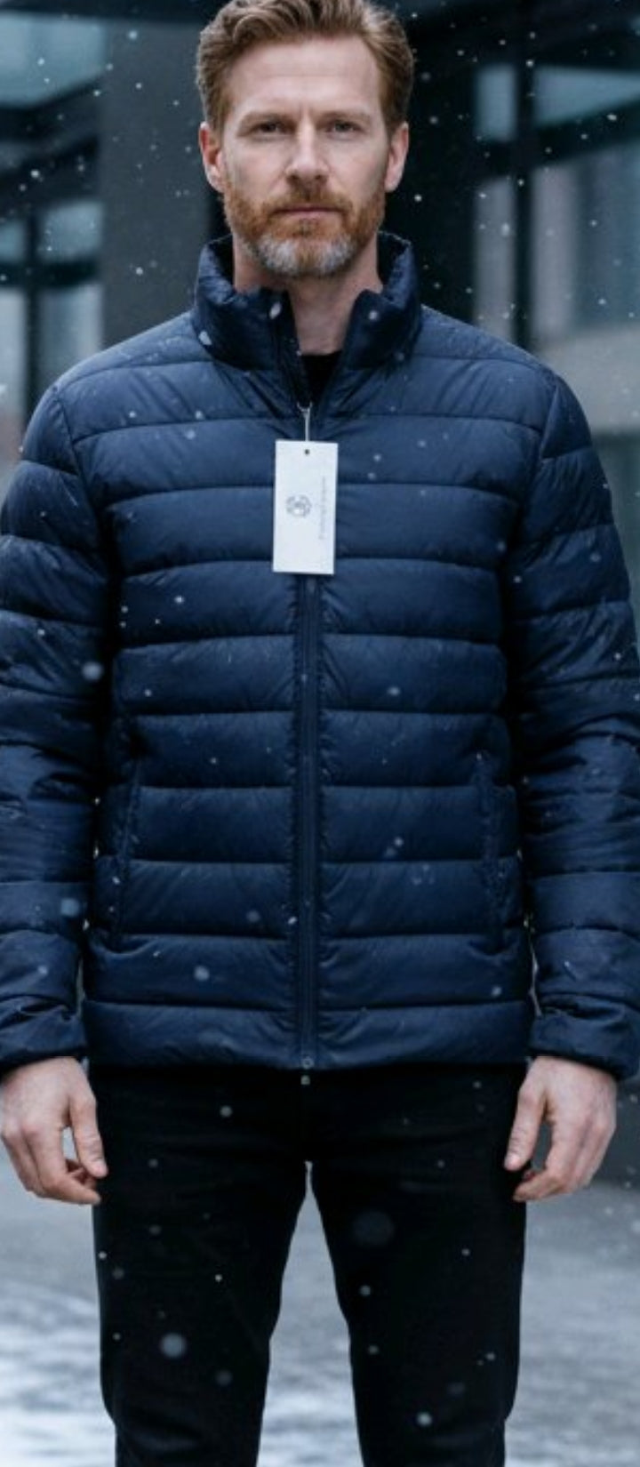 Veste matelassée pour hommes chic et élégant
