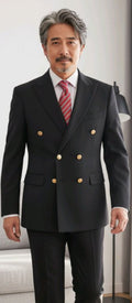 Costumes  Croisés  6 boutons  Pour Hommes  chic  et  elegant