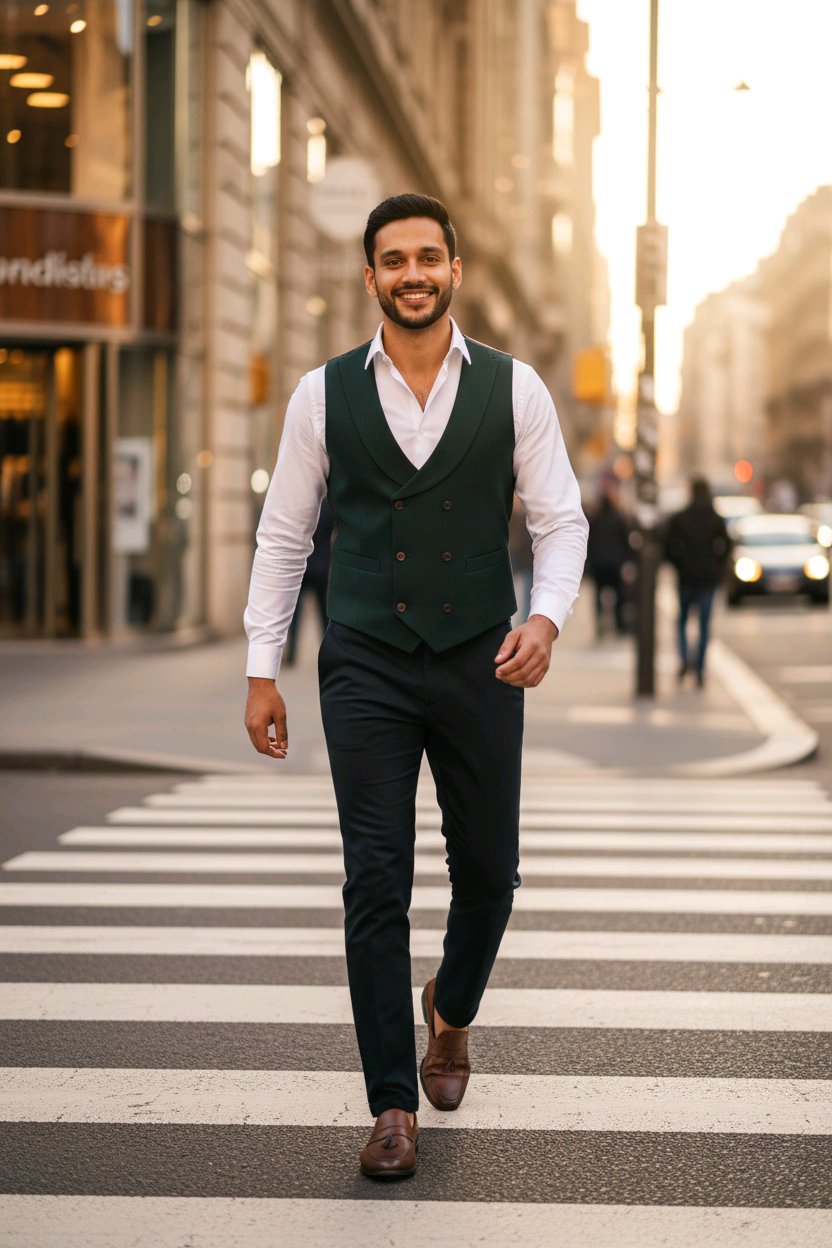 Giltet Croisé pour hommes chic et élégant