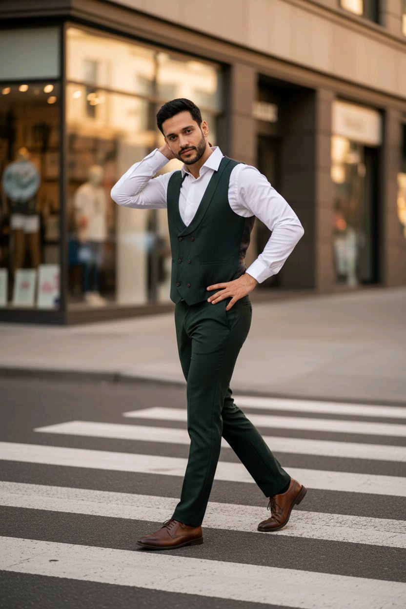 Giltet Croisé pour hommes chic et élégant