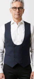 Gilets  Croisés. 6  Boutons  Pour Hommes  chic  et  elegant