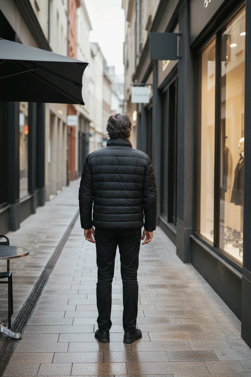 Veste matelassée pour hommes chic et élégant