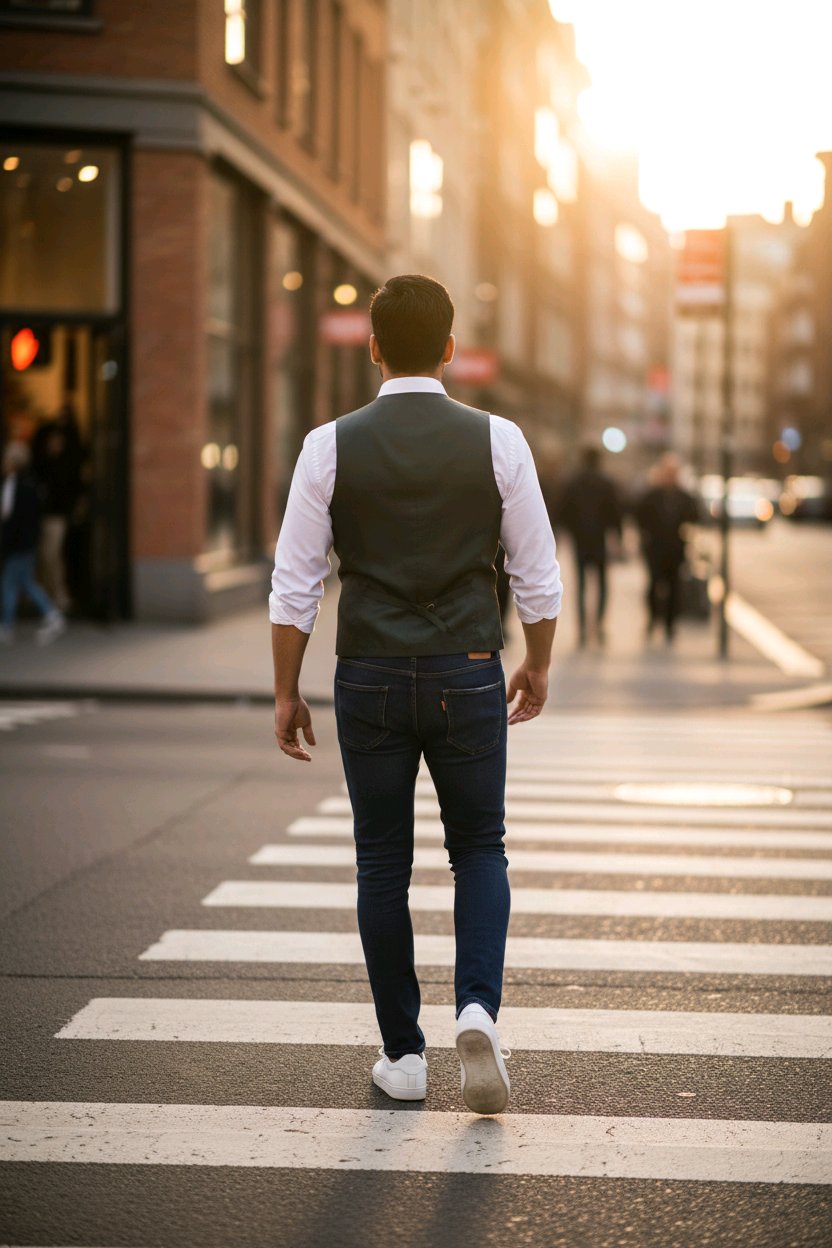 Giltet Croisé pour hommes chic et élégant